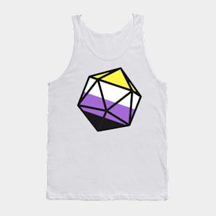 Nonbinary d20 Tank Top